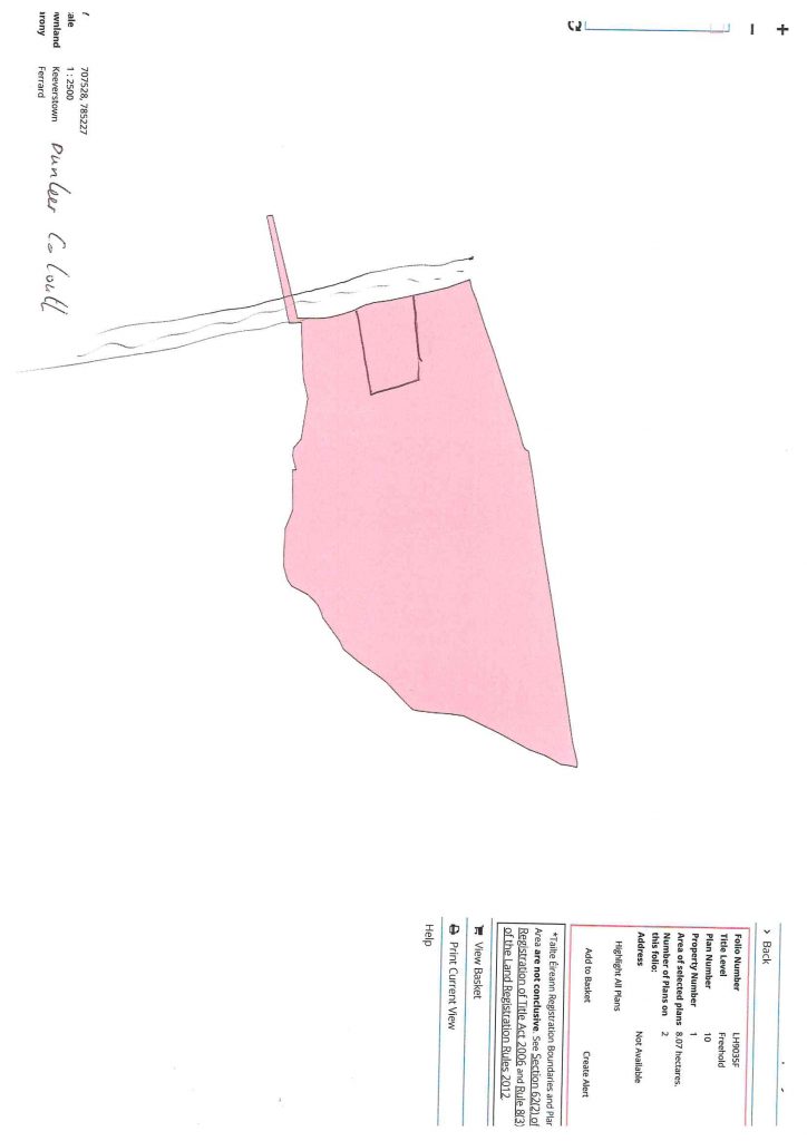 Site for Sale – Keeverstown, Dunleer, Co. Louth – Folio: LH9035F